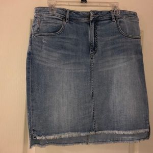 NWOT denim skirt